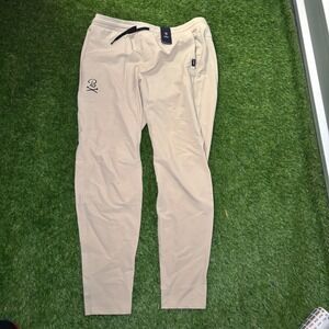 UNRL x Barstool Golf Performance Pants Sand XL Tapered Jogger XBAR16860-XL